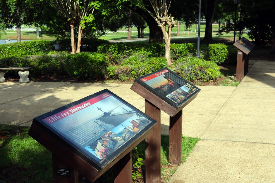A tangible reminder of Crestview’s 27-year friendship with Noirmoutier, France, is the Jardin de Noirmoutier — the Garden of Noirmoutier — in Twin Hills Park, where informational tablets detail information about the island community.