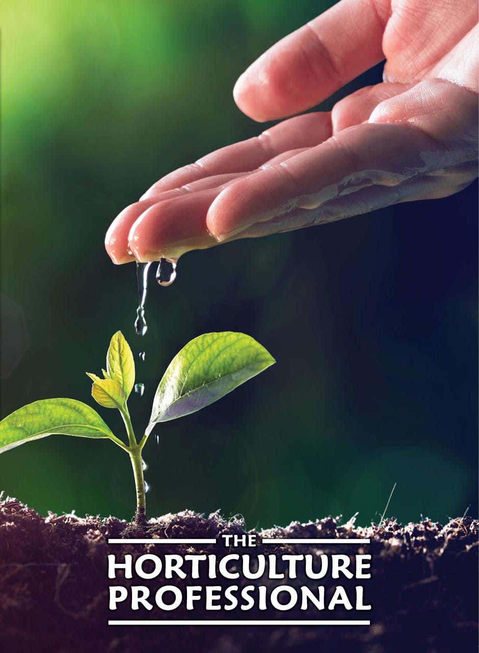 This is a front cover for a "The Horticulture Professional" magazine by the Florida Nursery, Growers and Landscape Association. The association' Certified Horticulture Professional program is an industry standard for measuring horticulture and landscape knowledge since 1984.