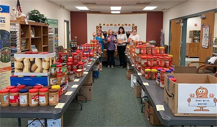 Jars of peanut butter can be dropped off at the Okaloosa County Extension office at 3098 Airport Road. Crestview during the annual Peanut Butter Challenge going on now through Nov. 24.