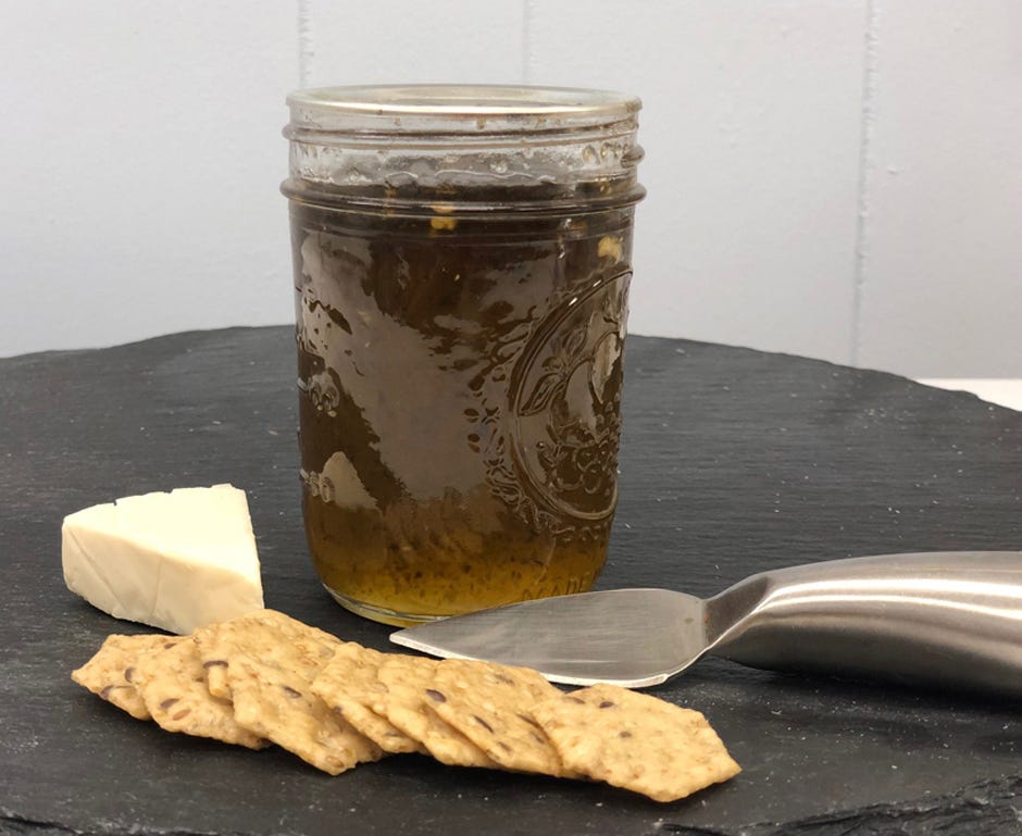 Those who register for an Aug. 3  extension workshop at the Okaloosa extension office in Crestview will make a jar of their own pepper jelly to take home.