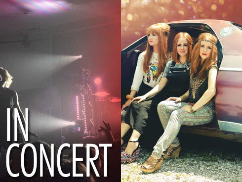 Nika, Natalie and Nicole Taylor of the Red Roots will perform Sept. 14 at Central Baptist Church.