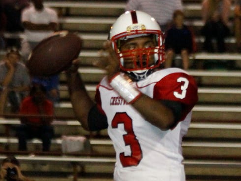 Junior quarterback Rusty Moorer is more comfortable with the game's speed after starting the last half of the 2014 season.