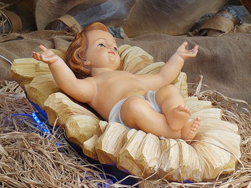 "God, who could have come to Earth as a conquering warrior, began his earthly journey in the way all humans do — being born as a human baby to humble parents," the Rev. Mark Broadhead says.