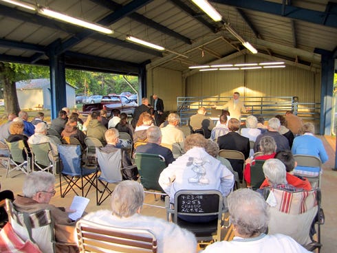 Area Easter sunrise services, like the one shown here, are being planned this weekend.