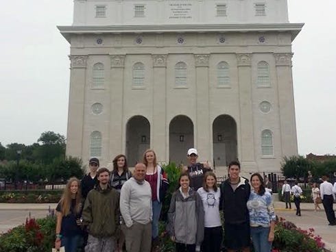 A group of Church of Jesus Christ of Latter-day Saints youths have returned from a trip to Nauvoo, Ill. The town — built by LDS members in the 1800s — included the home of Brigham Young, the organization's second president. Pictured at the Nauvoo Temple are youths from the Fort Walton Beach LDS Ward, which includes Crestview, DeFuniak Springs, Sandestin, Fort Walton Beach and Baker.