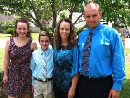 The family of Drew Barefield, shown here with his sister, Samantha, mom, Wendy and Dad Trey is hoping prayers will help him pull through. The 12-year-old was hit by a boat while snorkeling Saturday.