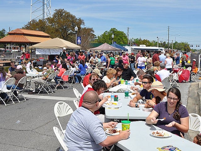 The annual Triple B festival, organized by volunteers from the Crestview Area Chamber of Commerce, is one of many ways residents can get involved in their community. The chamber seeks contact information for all open-membership community organizations, clubs, volunteer opportunities and associations for a spring 2014 activities showcase.