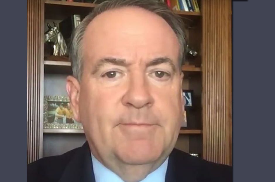 MIKE HUCKABEE, Former Arkansas governor
