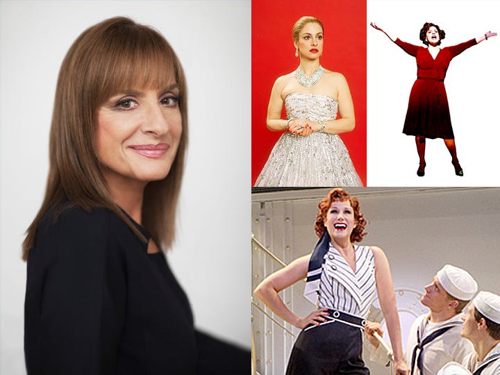 Broadway diva Patti LuPone will perform at Sinfonia Gulf Coast's end-of-season gala March 29. The actress originated the title role of "Evita" on the American stage.
