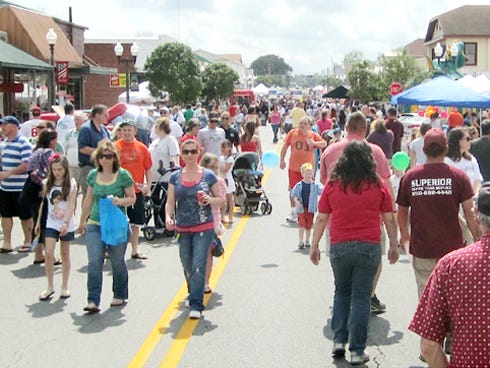 More than 10,000 people are expected at the Crestview Area Chamber of Commerce’s Triple B festival, downtown's biggest street festival.