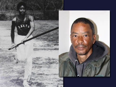 David Swinton, forefront and pictured in Baker School's 1975 yearbook, says he didn't mind giving the competition tips 40 years ago. “I felt good about helping somebody," he said. "That meant more to me than just being a winner all the time.” 
Special to the News Bulletin