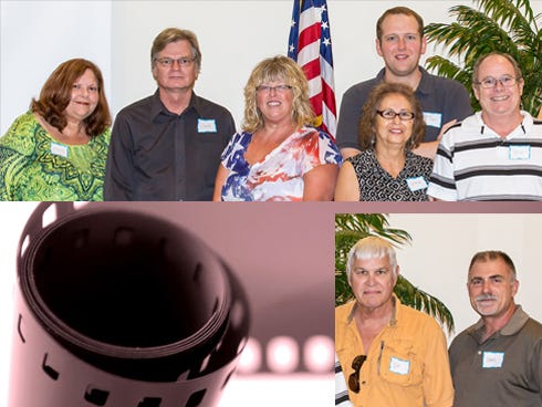 The Crestview Photo Club's new board members include Elaine Lowry, Clark Barrows, Terry Maloney, Lena Dietiker, Steve Maloney, Jim Wright and Mark Bean and Bryan Hughes.