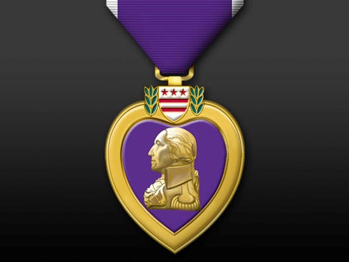 Any Okaloosa County Purple Heart recipient may join the local Military Order of the Purple Heart chapter.