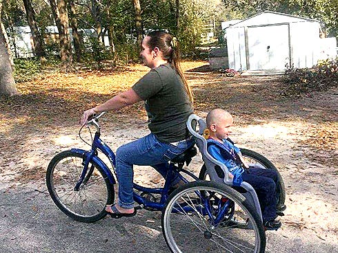 Have you seen this tricycle? The owner says it was stolen.