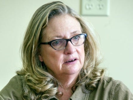 Barbara Petersen, president of the First Amendment Foundation, talks to Daily News editors and reporters about the obstacles citizens have encountered while trying to request public information documents from state and local government officials in Florida.