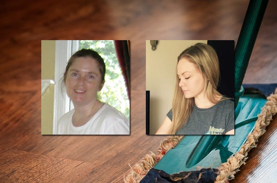 April Tucker, left, and Laura Forshaw, right, have professional cleaning tips for area residents. (Tucker photo: BRIAN HUGHES | News Bulletin. Forshaw photo: Special to the News Bulletin)