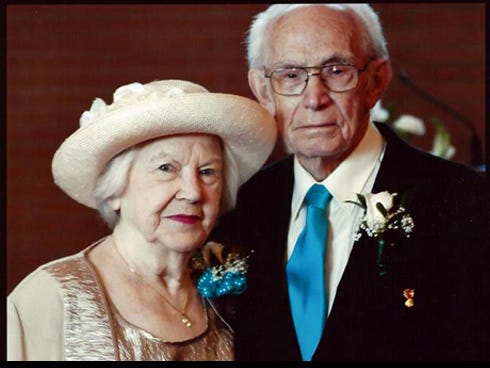 William and Kathleen Miller have been married for 69 years. The couple married Aug. 5, 1944.