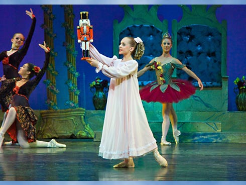 The Northwest Florida Ballet presents "The Nutcracker" at 7:30 p.m. Nov. 17 and 2:30 p.m. Nov. 18. at the Mattie Kelly Arts Center in NicevilleTickets are $28 for adults and $14 for children 12 and under and are available online at www.nfballet.org or by calling 664-7787.