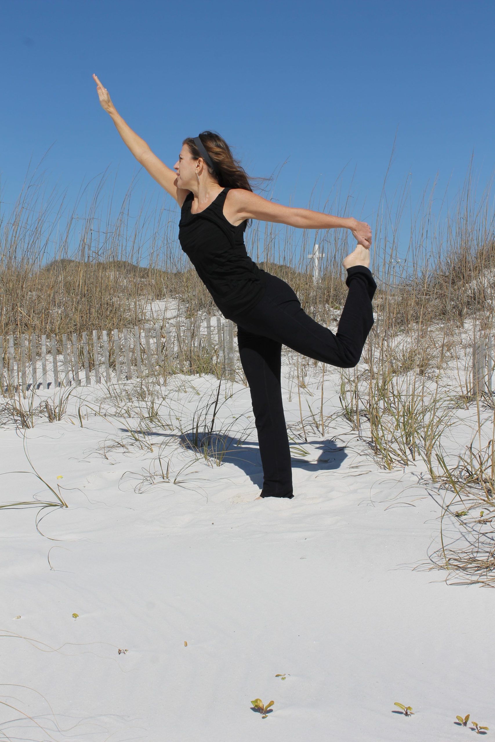 Susan Neal teaches Christian yoga at Woodbine United Methodist Church. (Special to the Press Gazette)