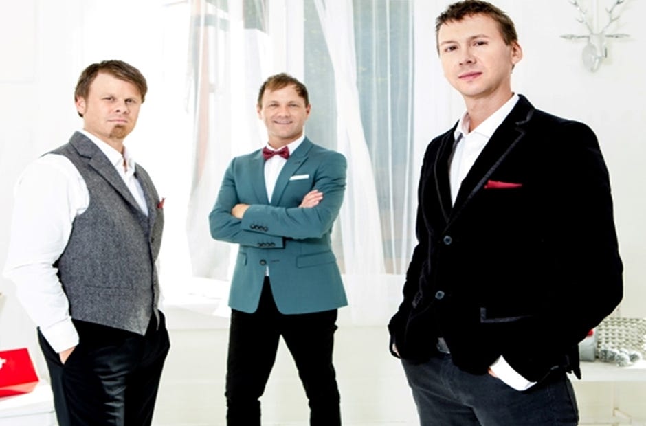 Tenore members are (from left) Crestview resident David Wise, Carlos Santiago and Mark David Williams. Special to the News Bulletin