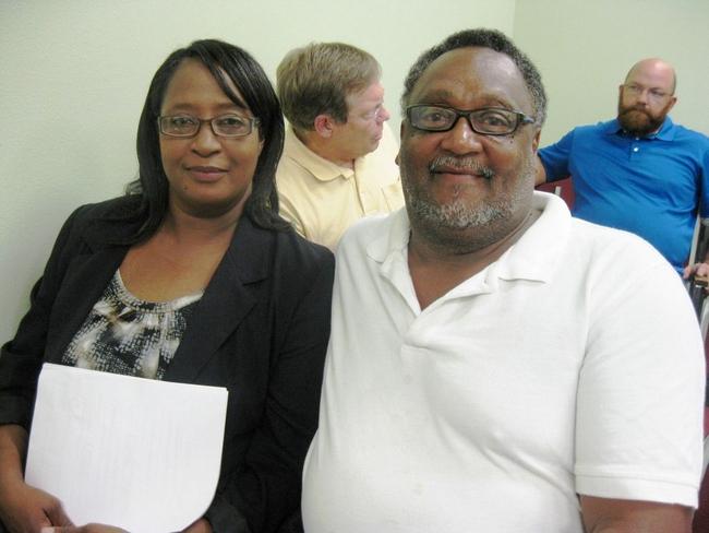 Ernestine and Johnny James's hopes of being annexed into Laurel Hill were dashed Thursday evening when a clerical error voided an ordinance annexing their property.