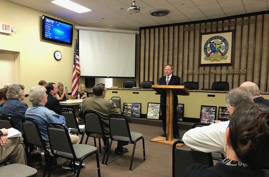 Quint Studer is paying the bill for a Mason-Dixon study and using his nonprofit organization to help Crestview create a 'master plan' for redevelopment. MARK JUDSON | News Bulletin