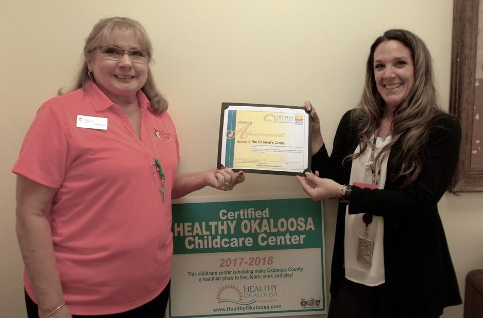The Children's Center in Fort Walton Beach is among Okaloosa childcare providers who achieved recertification. Special to the News Bulletin