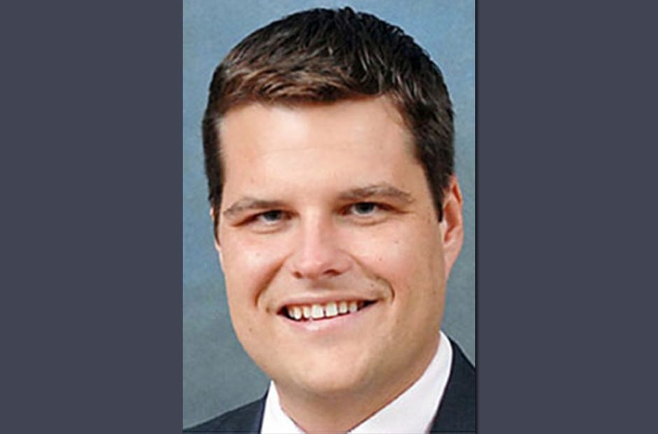 Matt Gaetz has scheduled a Service Academy Night in Crestview. [Special to the News Bulletin]