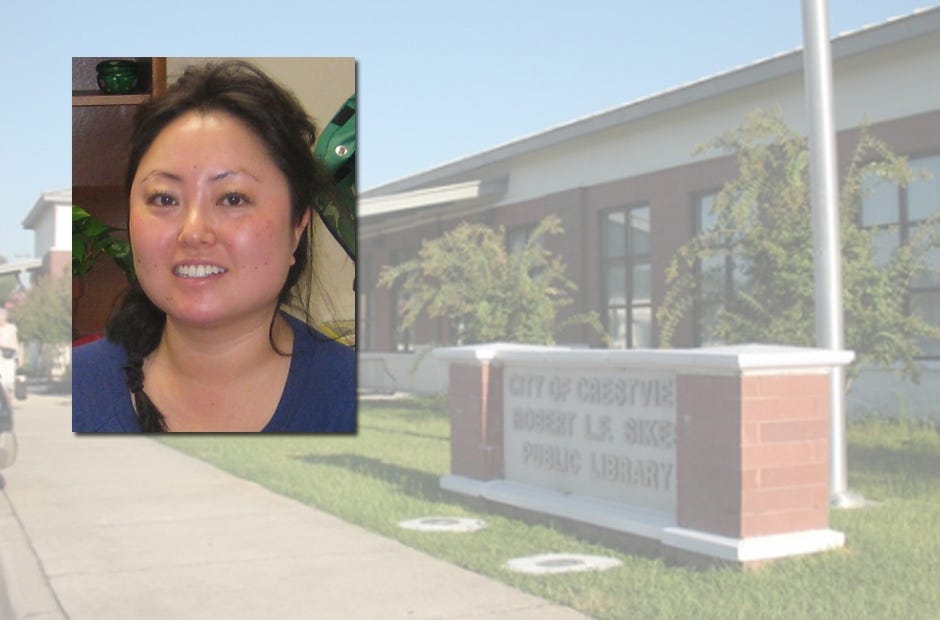 Marie Heath is the Crestview Public Library's director. (Inset Photo: Special to the News Bulletin)