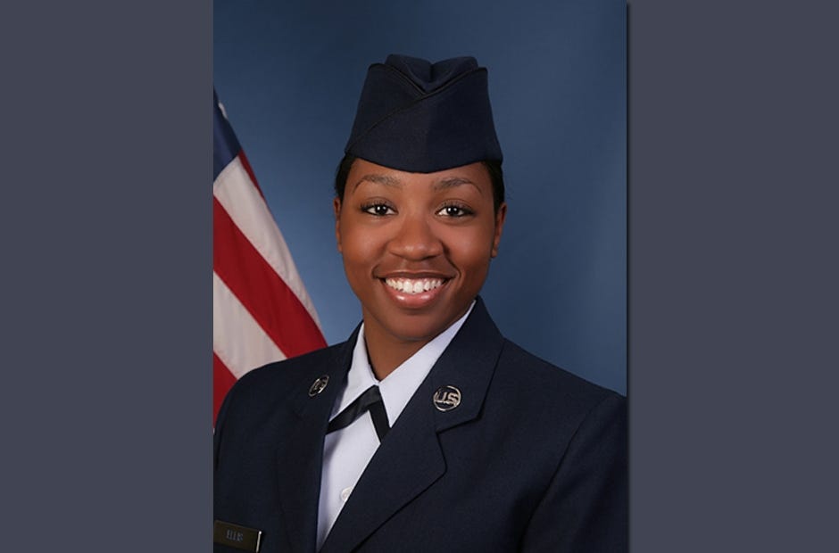 Airman Deaja Ellis has completed U.S. Air Force basic training. [Special to the News Bulletin]