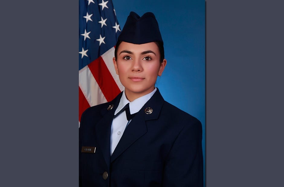 U.S. Air Force Airman Christina E. Calonje recently completed US Air Force training. [Special to the News Bulletin]
