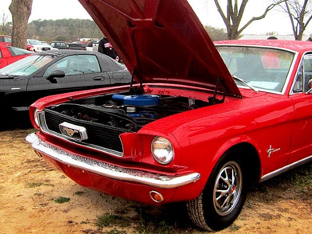 Crestview auto buffs' classic Mustangs and other vintage cars will be displayed at the Cancer Freeze car show in Florala this weekend.