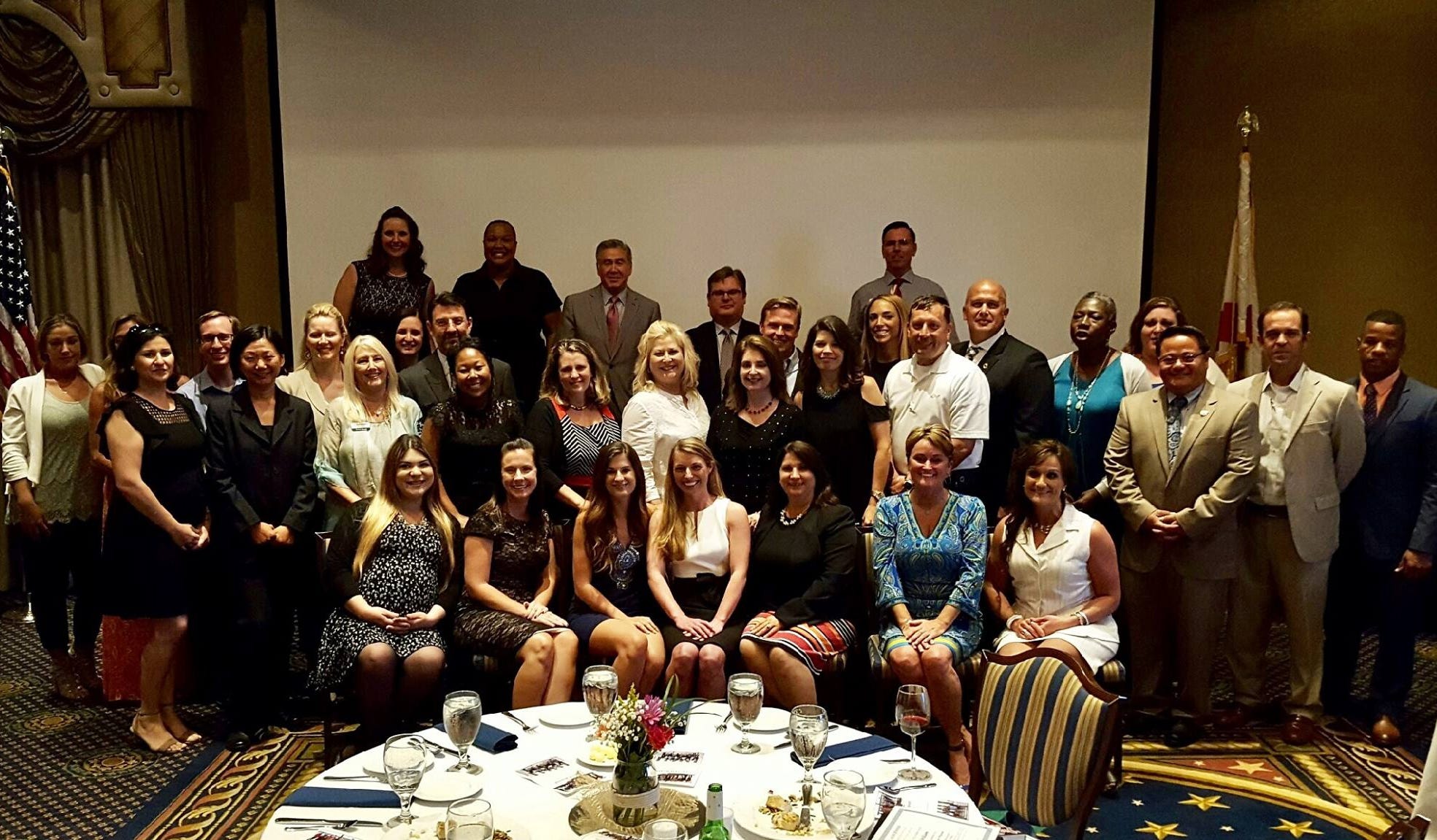 Pictured alphabetically are John Anderson, Matt Baltz, Nicholas Berry, Renea Black, Ashley Breihan, Susan Cassady, Elizabeth Chestnut, Doris Coffee, LeAnn Collins, Robin Donlon, Carrie Ely, Bernita Everett, Gemini Fisher, Effie Hannie, Nicole Hanson, Grace Hartness, Gregory Hotaling, Kerrianne Jensen, Jay Jones, Glenn Langan, Denise McKinion, Amanda Negron, Nikki Owen, Mark Pzinkski, Michelle Sanchez, Karen Sterett, Paul Stinebiser, Gary Venuti, Tracey Williams, Lena Williams, Abner Williams, Sandra Wilson, Nathan Wolbert and Crystal Yeabower. Not pictured: William Cartier, Kyle Cox, Stefan Hoffer, Denise Kendust, Ramsey Ross, Bryce Tafford and Joseph Quilit. [Special to the News Bulletin]