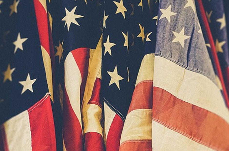 Learn how to properly dispose of a US flag that is in worn condition at an upcoming Flag Day ceremony. [Pixabay.com]