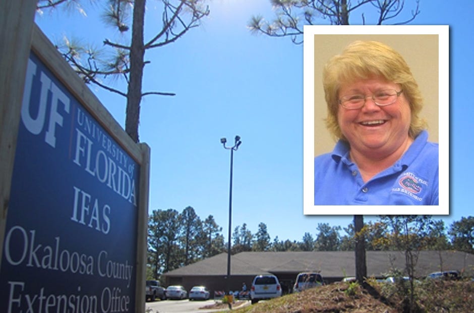 Sheila Dunning is an agent at the University of Florida's Institute of Food and Agricultural Sciences Extension office in Crestview.