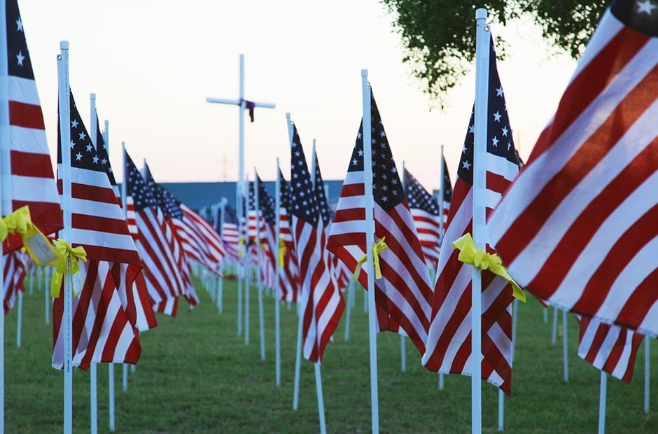 A Crestview Memorial Day observance will feature retired Lt. Col. Robert J. Allen as guest speaker. [Pixabay.com]