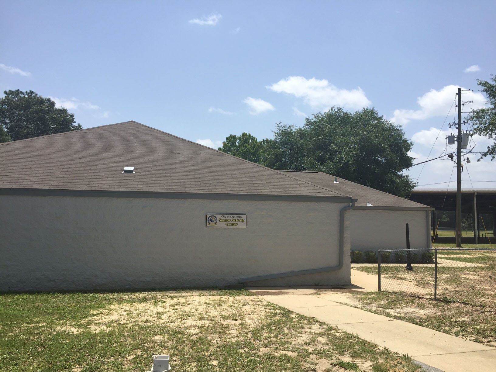 Crestview's Senior Activity Center is located at the Spanish Trail Park on the corner of Stillwell Boulevard and Industrial Drive. [Genevieve DiNatale | News Bulletin]