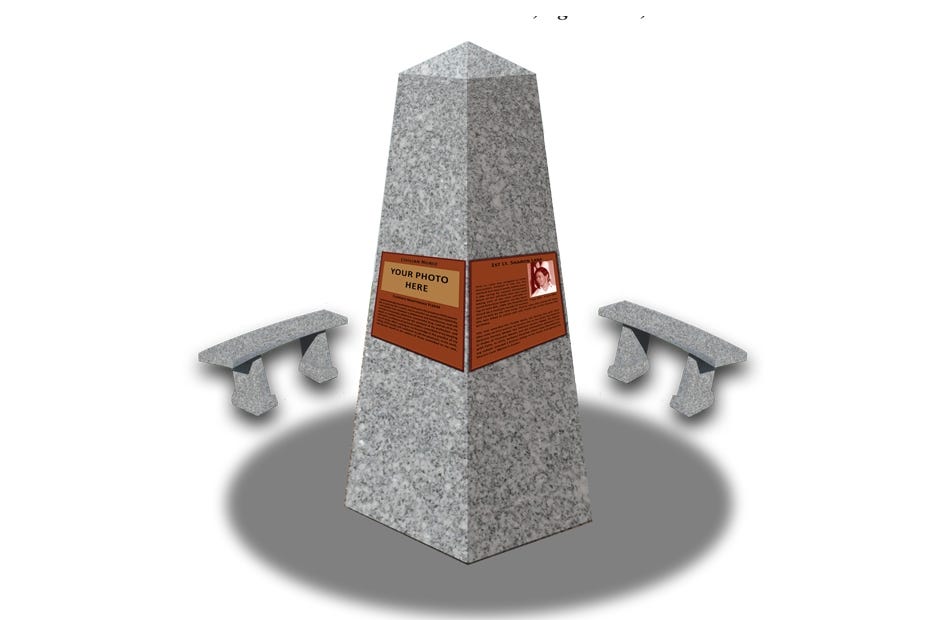 An Eglin monument to Registered Nurses will include the name of a present-day nurse, depending on submissions. [Special to the News Bulletin]