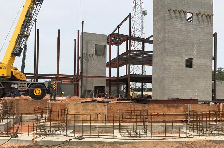 Items pertaining to Okaloosa history will be on display at the new county courthouse being constructed in Crestview. [File photo | News Bulletin]