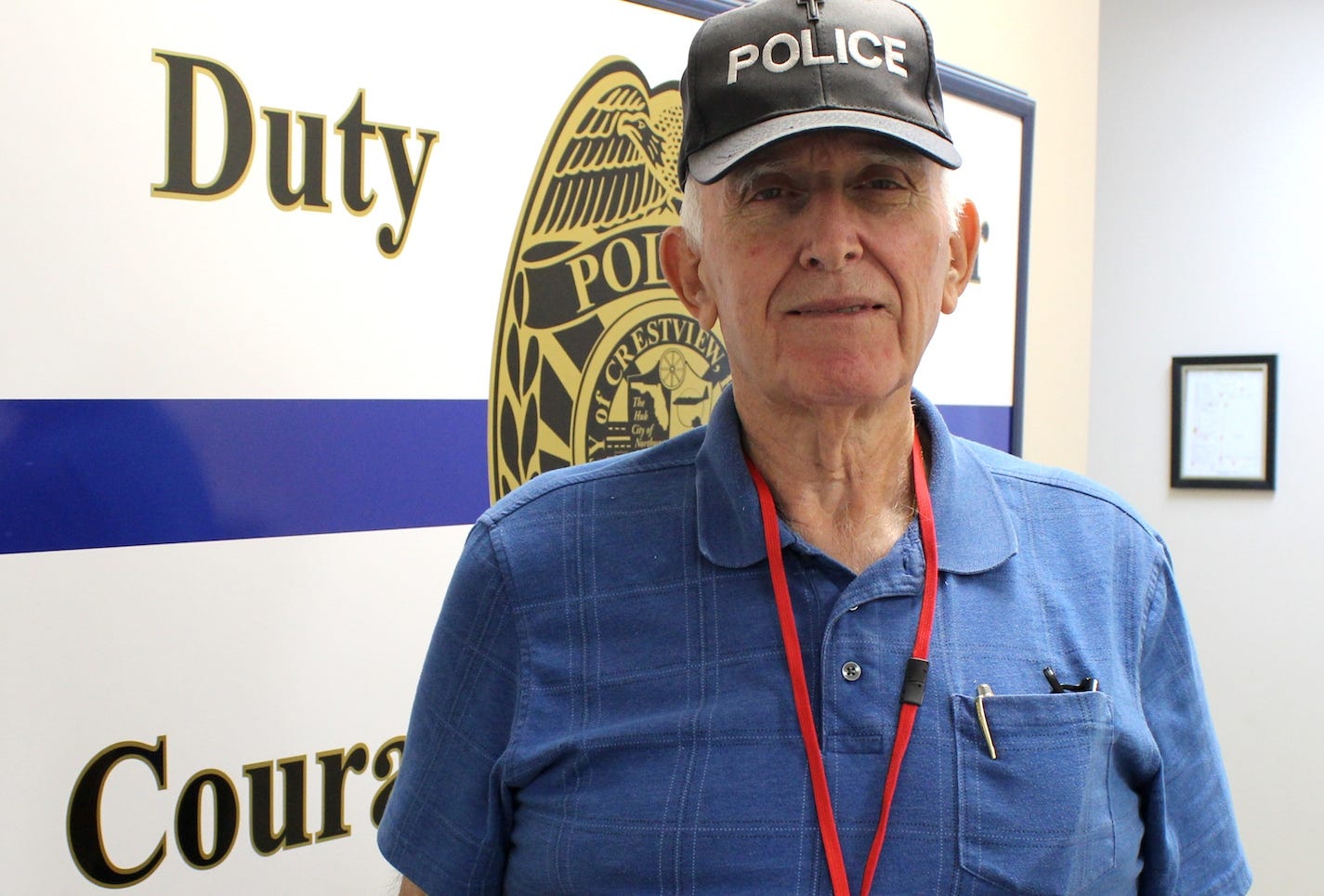 The Rev. Harry Tomlin, a member of the Crestview Police Department Chaplaincy Division, is in Texas ministering to Hurricane Harvey survivors and aid workers through the Billy Graham Rapid Response Team. [Brian Hughes | Crestview Police Department]