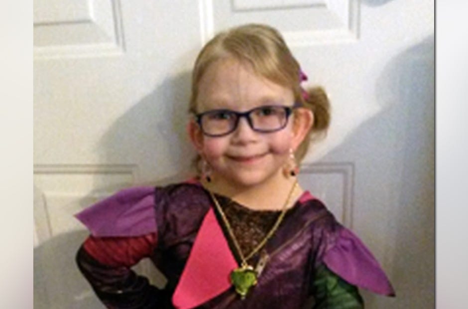 Madison Baxley, pictured during Halloween last year, and her family will have their annual Turner Syndrome Awareness Family Fun Day the weekend of Oct. 6 in Fort Walton Beach. [Special to the News Bulletin]