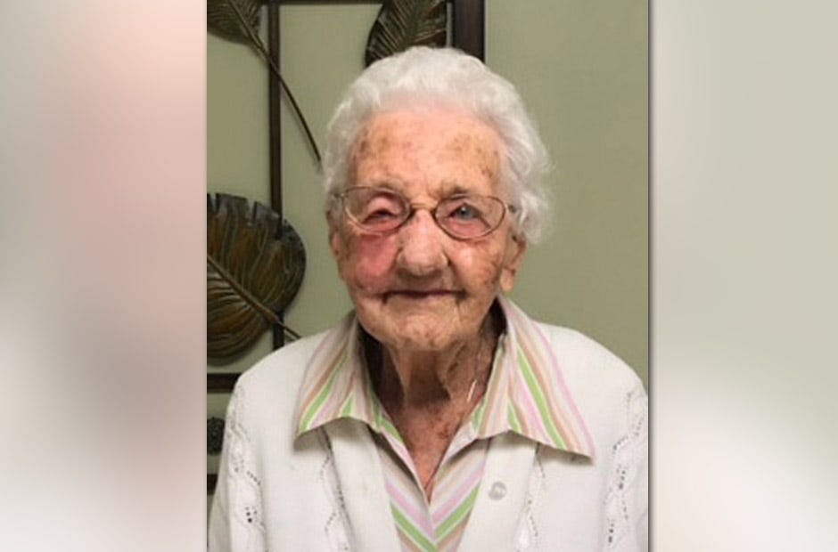 Mary Richardson will soon be 104 years old. The Crestview Rehab Center is helping her celebrate her birthday by collectiong 104 birthday cards to present to her. [SPECIAL TO THE NEWS BULLETIN]