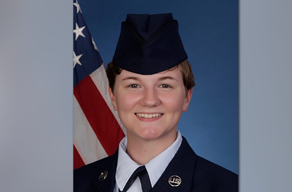 Air Force Airman Azyia M. Taylor trained for eight weeks at Joint Base San Antonio-Lackland, San Antonio, Texas. [SPECIAL TO THE NEWS BULLETIN]