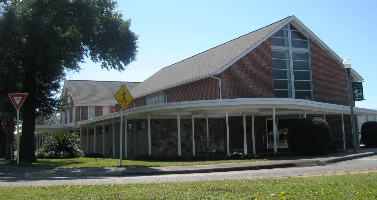 Worshipers attending Hymn Sing Sunday may choose their favorite hymns from the new "Glory to God" hymnal at First Presbyterian Church of Crestview or its sister church in Laurel Hill. [File photo]