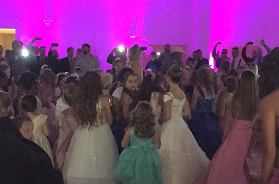Attendees enjoy a previous Relay for Life Princess Ball at the Crestview Community Center. This year's event is 6-9 p.m. Nov. 11 at the Crestview Community Center, 1446 Commerce Drive, Crestview. [SPECIAL TO THE NEWS BULLETIN]