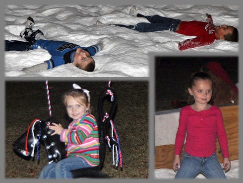 Attendees enjoy Country Christmas activities at Oliver's Nursery in Holt. The nursery’s Country Christmas celebration runs 4-8 p.m., Fridays and Saturdays this month, through Dec. 22.