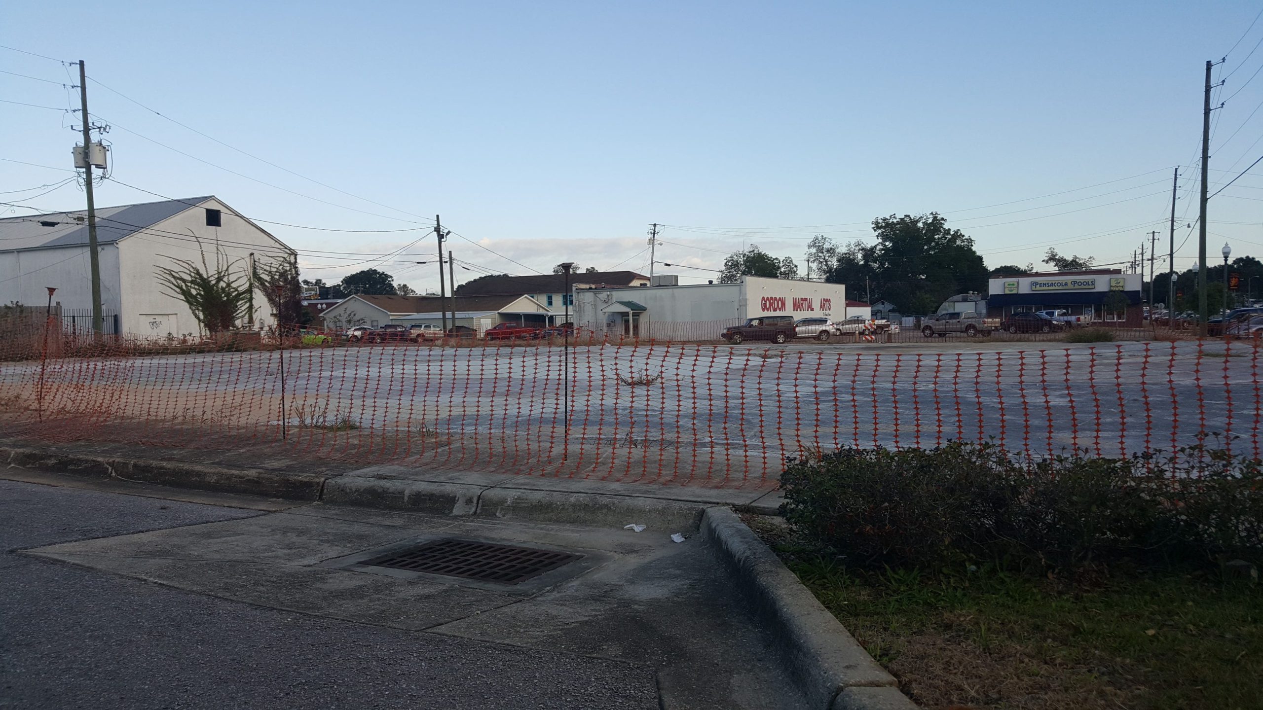 The parcel of land on the corner of Beech Avenue and Wilson Street will soon be the site of an additional parking lot for the Brackin Building, which houses couty offices such as the Supervisor of Elections, Property Apprasier and Tax Collector. [ALICIA ADAMS | News Bulletin]