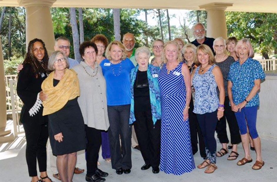 Some members of the Democratic Women's Club of Okaloosa County are pictured. The club recently selected its new officers. [SPECIAL TO THE NEWS BULLETIN]