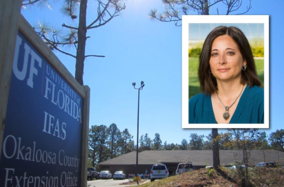 Jennifer Bearden is an agent at the University of Florida's Institute of Food and Agricultural Sciences Extension office in Crestview.