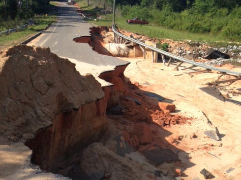 Oak Hill Road's flood-related closure has inconvenienced a number of residents since the April storms. County officials say they are working to redesign and rebuild the road to prevent future washouts.